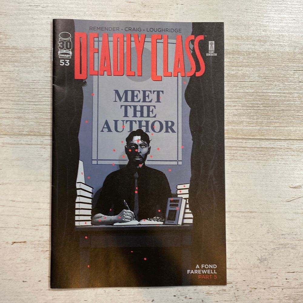 Deadly Class A Fond Farewell Part 5 Issue 53 Cover A Comic Book